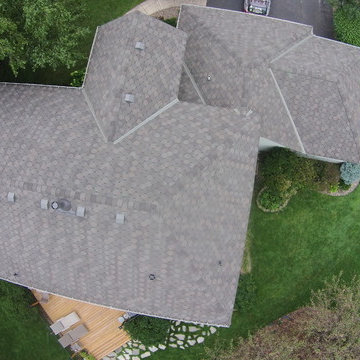 GAF Designers Series "Sienna" color "Aged Oak" by Storm Group