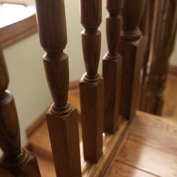 Red Oak Stairway