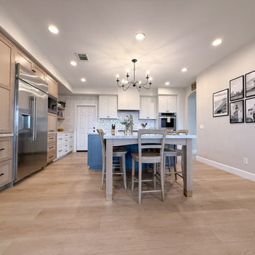 Three-Tone Kitchen Masterpiece ✨