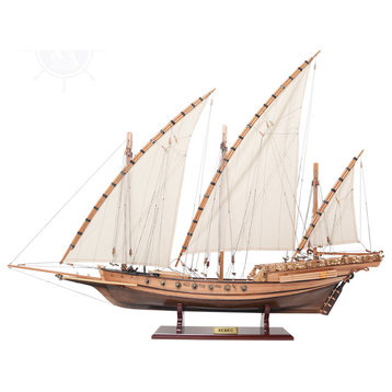Xebec Wooden Handcrafted boat model
