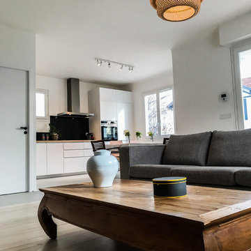 Rénovation d'une petite maison.