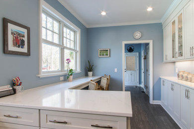 Arts and crafts kitchen photo in Other