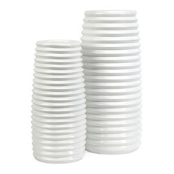 Gray and Yellow - Vases