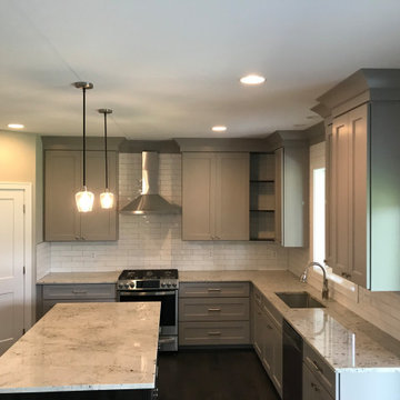 White Mocha Kitchen Granite Countertops