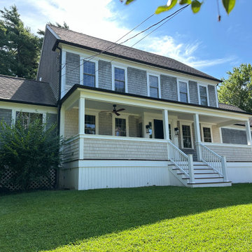 TimberTech Advanced PVC Farmer's Porch Mattapoisett, MA