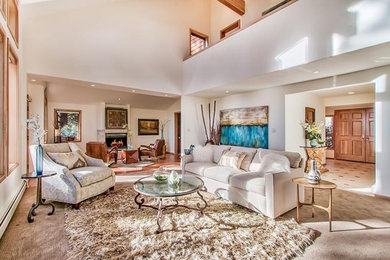 Elegant living room photo in Other