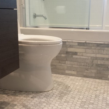 Small 4 piece bathroom - Roncesvalles Village
