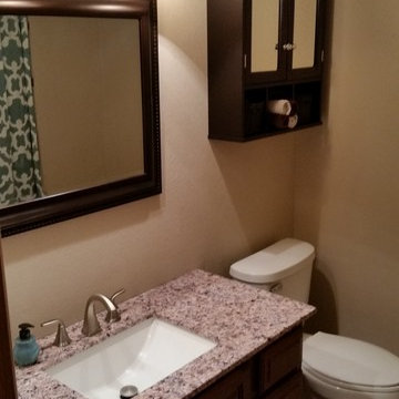 HC kitchen revamp and bathroom gut and remodel