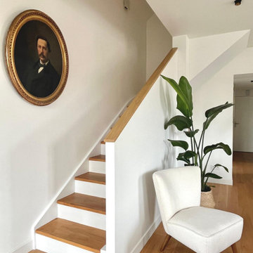 Modification d'un escalier avec la création d'un garde-corps plein - APRES