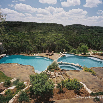 San Antonio Multi-Level Pool/Spa/Landscape