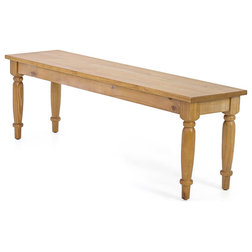 French Country Dining Benches by Artefama Furniture LLC
