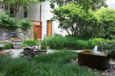 Photo of a contemporary landscaping in New York.