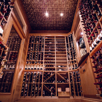 Collector’s Edition - Traditional Wood Wine Storage by Genuwine Cellars