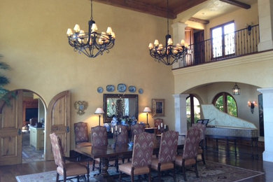 Photo of a dining room in Santa Barbara.
