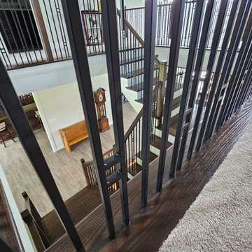 Project #109 | U-Shaped Stairs in Countryside Retreat