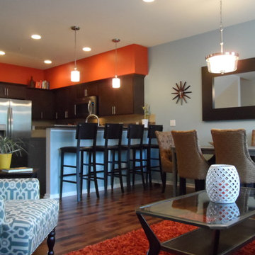 Townhouse Interior Design - Bothell, WA