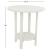 Phat Tommy Tall Bistro Table and Chairs Set, Outdoor Pub Table, White