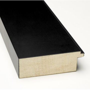 Framed Cork Board, Corvino Black Wood, 47x23