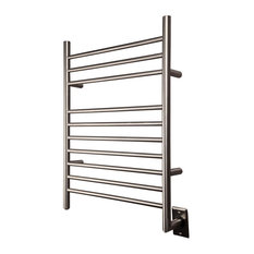 Matte Black Heated 304 stainless steel Towel Rack 9 Bars hard wired AU standard