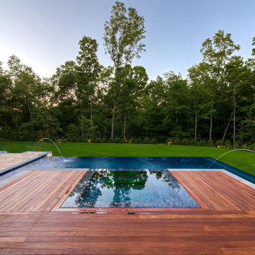 Infinity Edge pool and outdoor living space
