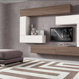 Modern Italian Wall Unit VV 3912 - Products