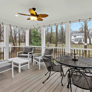 Gorgeous Reston Kitchen & Screened Porch Remodel