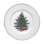 Cuthbertson Original Christmas Tree Traditional Dinner Plate
