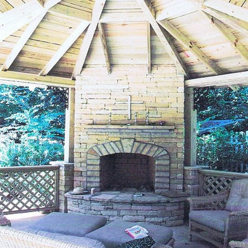 Gazebo Fireplace