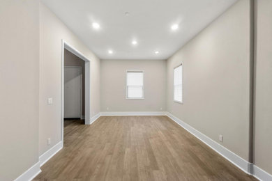 Elegant home gym photo in Orange County