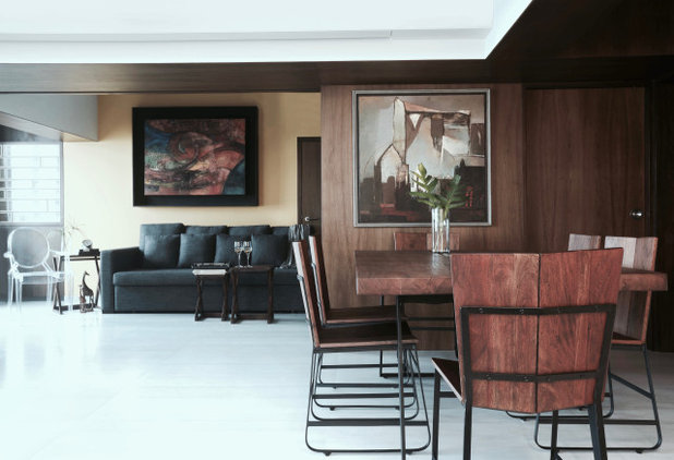 Contemporary Family Room by Studio Flamingo