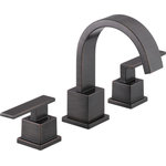 Delta - Delta Vero Two Handle Widespread Bathroom Faucet, Venetian Bronze, 3553LF-RB - You can install with confidence, knowing that Delta faucets are backed by our Lifetime Limited Warranty. Delta WaterSense labeled faucets, showers and toilets use at least 20% less water than the industry standard saving you money without compromising performance.