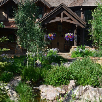 Design - Build Mountain Home Landscape in Summit County, CO