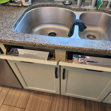 Sink Front Tip Out Tray