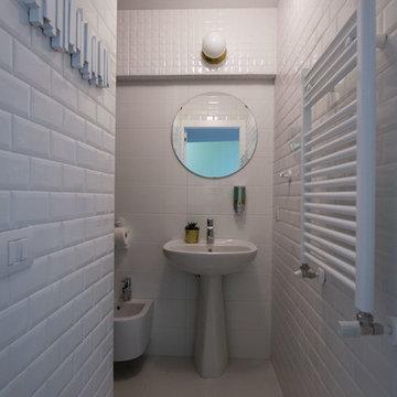 Loft verde-dorato in casa ringhiera | 45 mq.