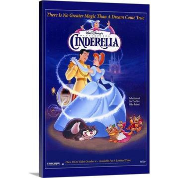 "Cinderella (1995)" Wrapped Canvas Art Print, 32"x48"x1.5"