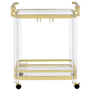 Aerin Server Cart w/Casters