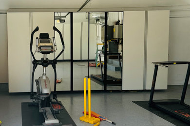 Home gym photo in San Francisco