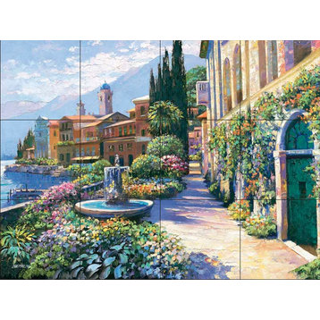 Tile Mural, Splendor Of Italy by Howard Behrens