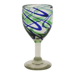 A Rainbow of Glass to Beautify Your Next Gathering - Wine Glasses