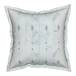 Moroccan Diamonds Throw Pillow - Decorative Pillows