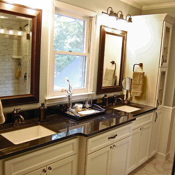 Wedgewood Master Bath Merges with Small Bedroom