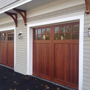 Mahogany Garage Doors - Carriage Doors