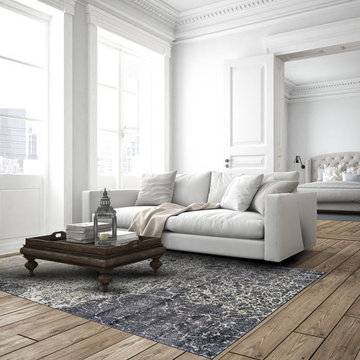 Alessandria Area Rug - Castle and Taupe