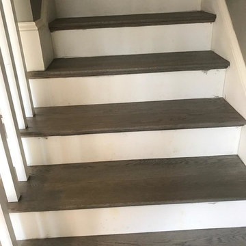 New Red Oak Floor Installation in Wayland, MA