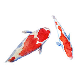 Koi Artwork - Paintings
