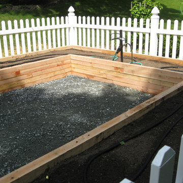 Raised bed vegetable garden Loudonville, NY