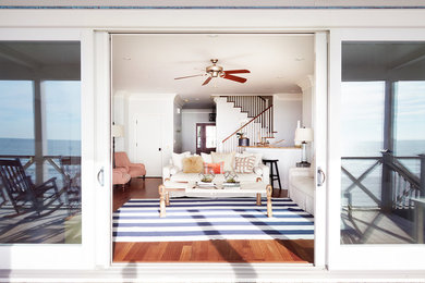 Inspiration for a beach style home design in Charleston.