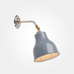 Factory Wall Light - MK1 - Squirrel Grey | Artifact Lighting Ltd - Wall Lights
