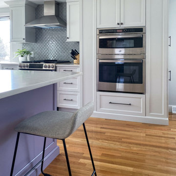 Lovely Lavender Custom Kitchen