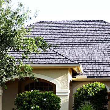 Metal Roofing - Classic Manor Shake in Deep Charcoal